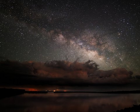Milky Way - Salinas de Fuencaliente, La Palma, Canary Islands