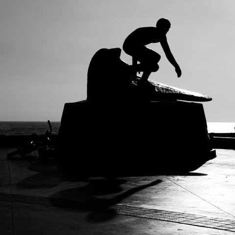 Surf's Up at Hermosa Beach