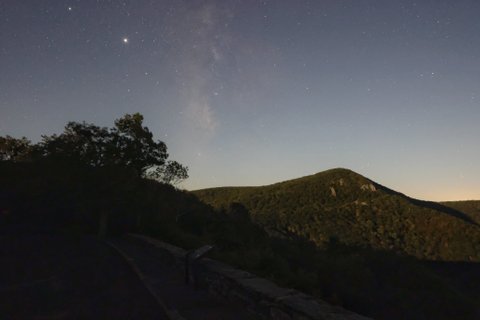 Milky Way on Skyline Drive